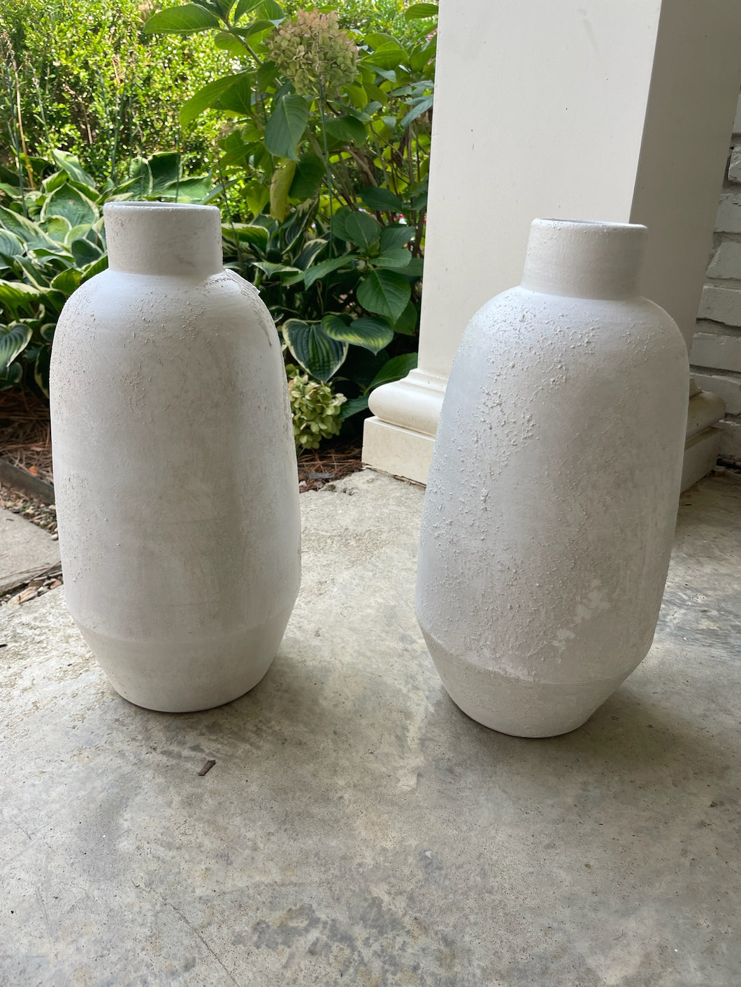 Pottery vases