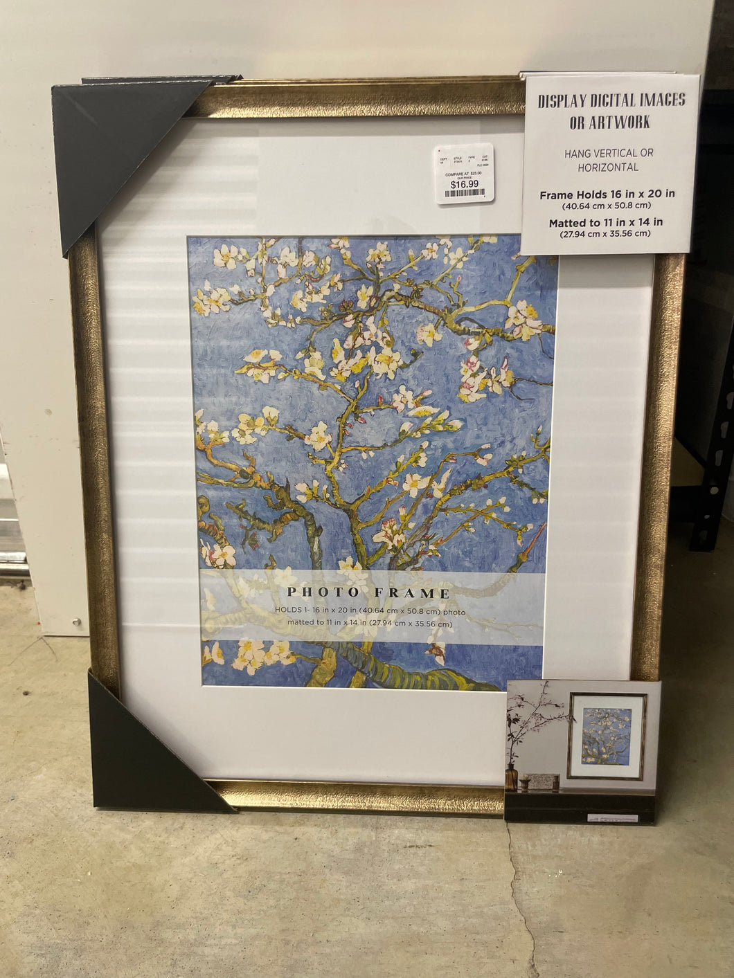 Gold Frame (qty 4 priced ea)