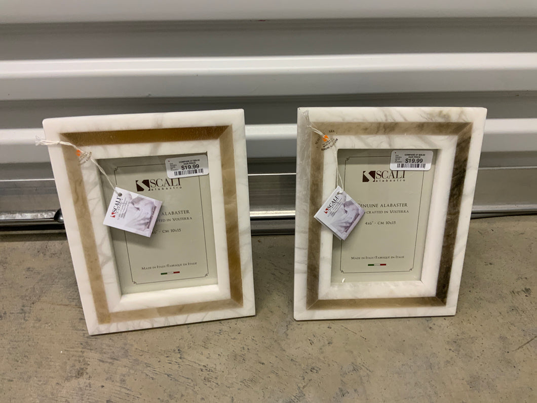 Small marble frames 4x6